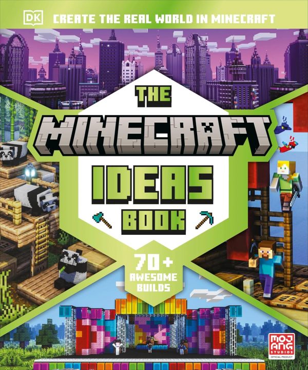 The Minecraft Ideas Book: Create the Real World in Minecraft with 70+ Awesome Builds